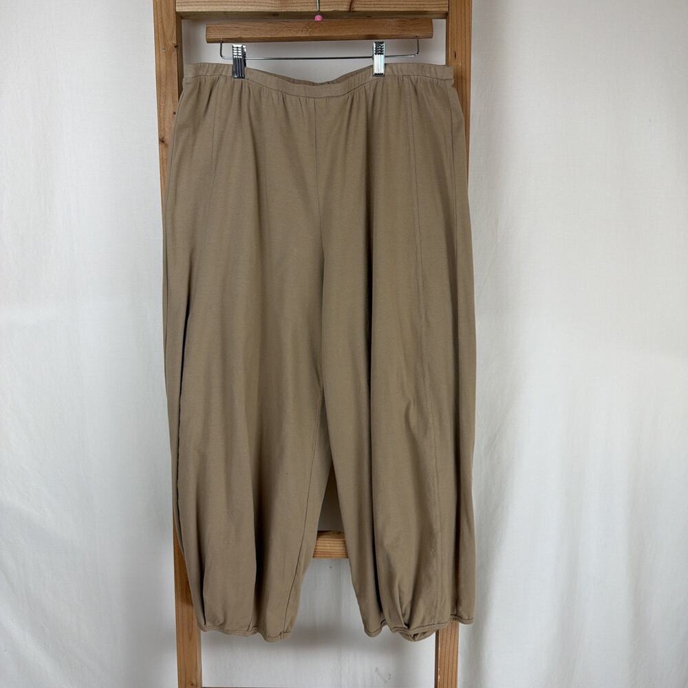 NWT Kleen Root Tucked Pant Cotton Blend Ankle SZ 1X #0811